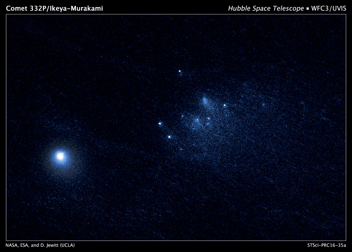 Hubble Telescope Snaps Best-Ever Views of a Comet's Disintegration